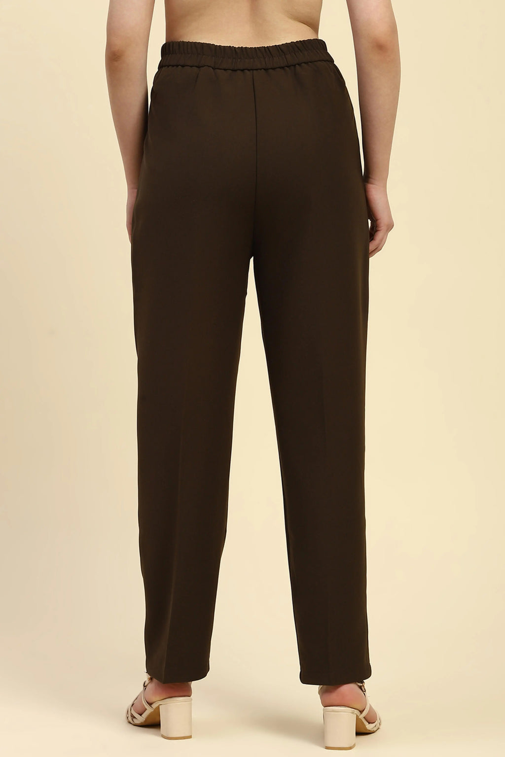 Brown Korean Formal Trouser