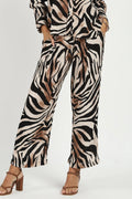 Leopard Print Viscose Lower