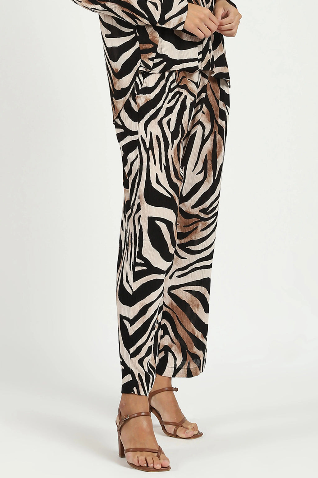 Leopard Print Viscose Lower