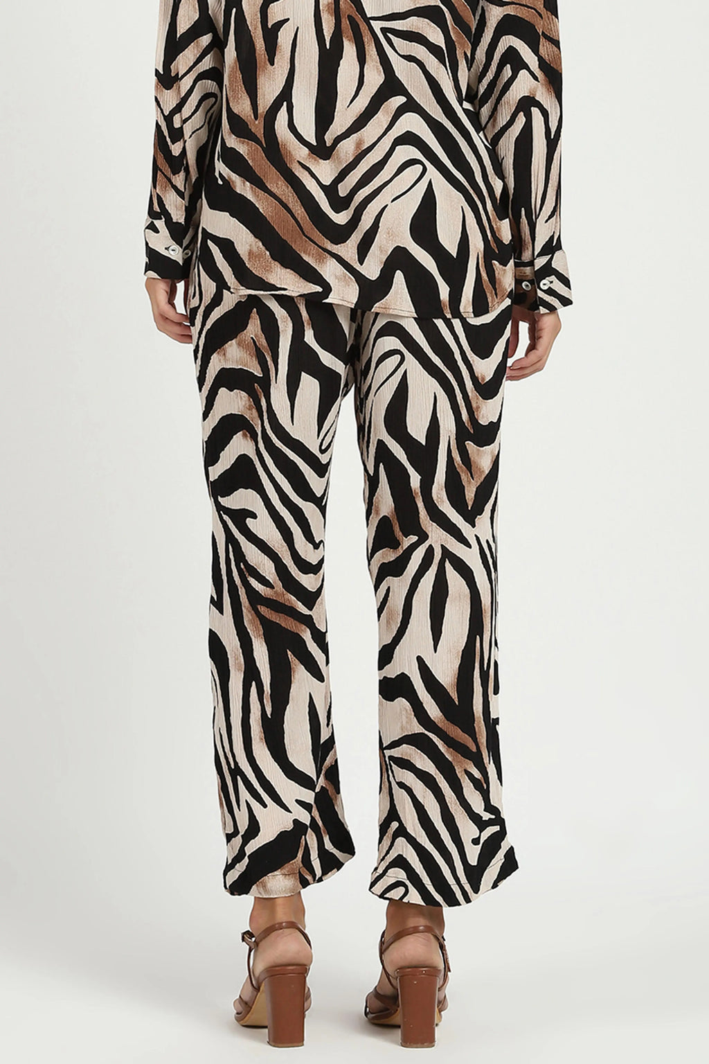 Leopard Print Viscose Lower