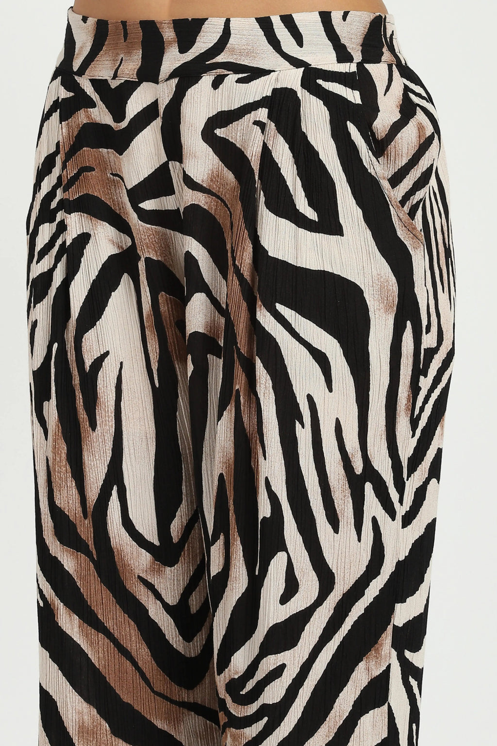 Leopard Print Viscose Lower
