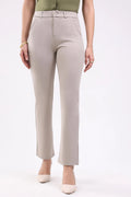 Fawn Straight Cotton Spandex Trousers