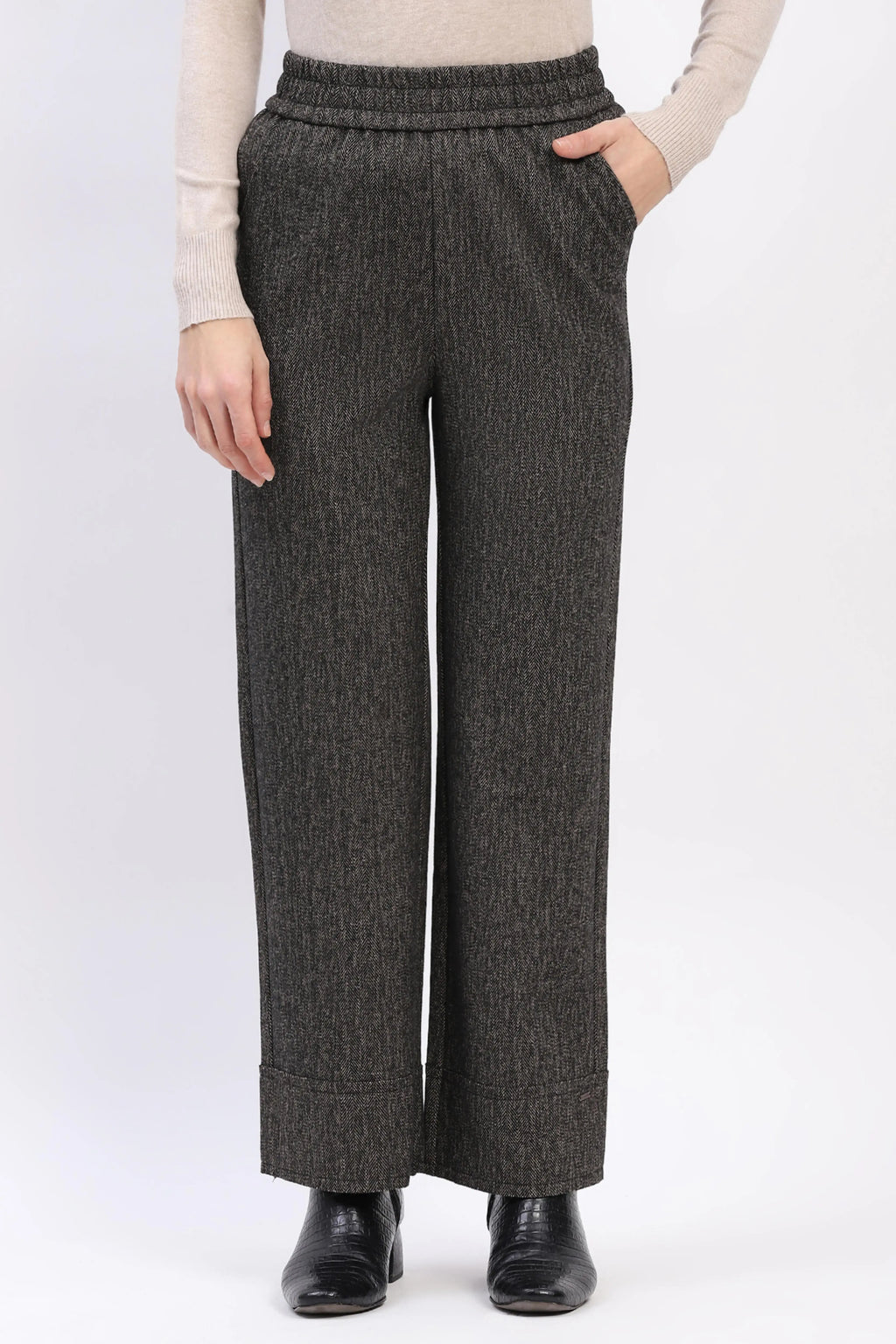 Pinstripe Chevron Winter Lower