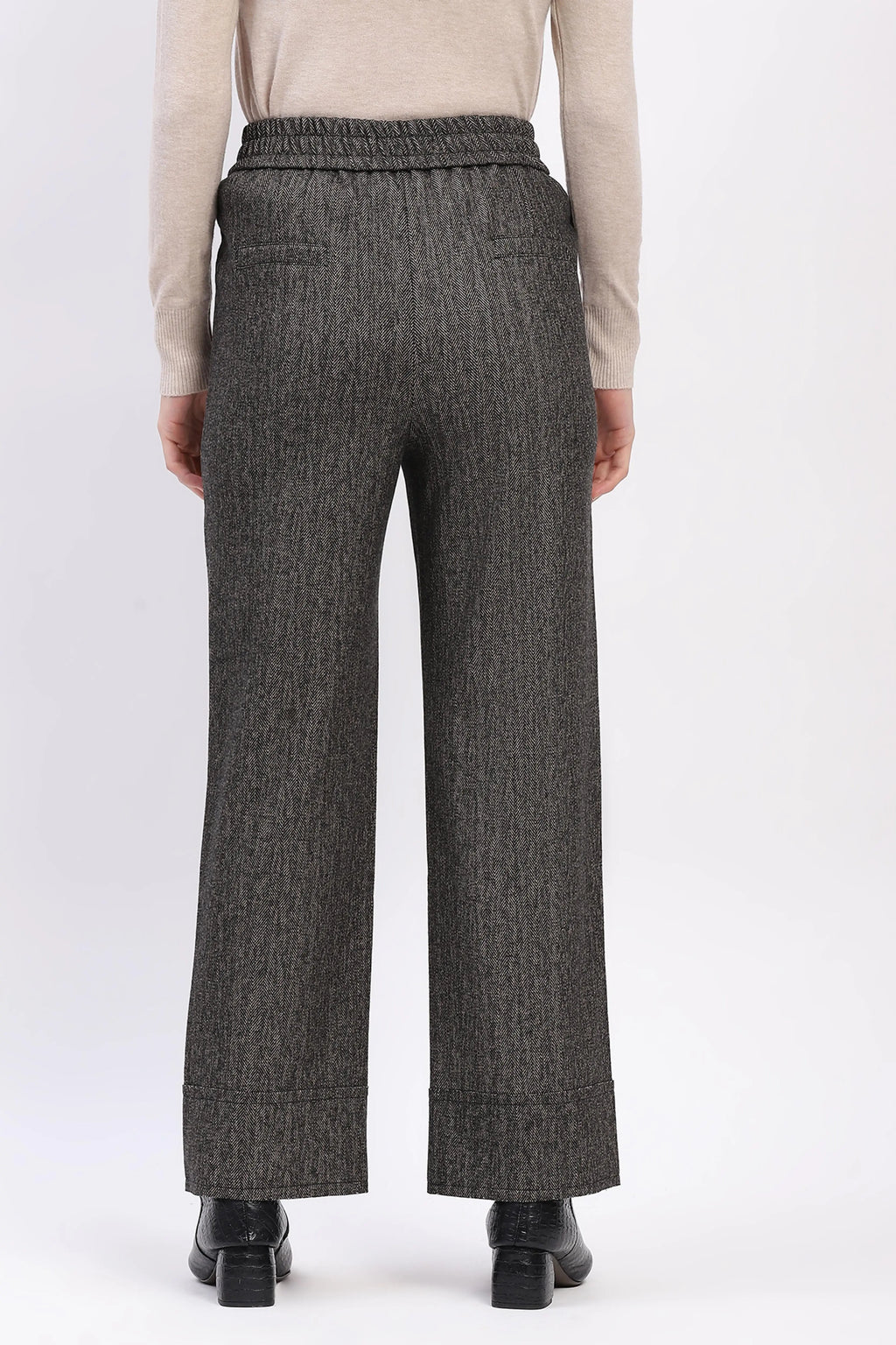 Pinstripe Chevron Winter Lower
