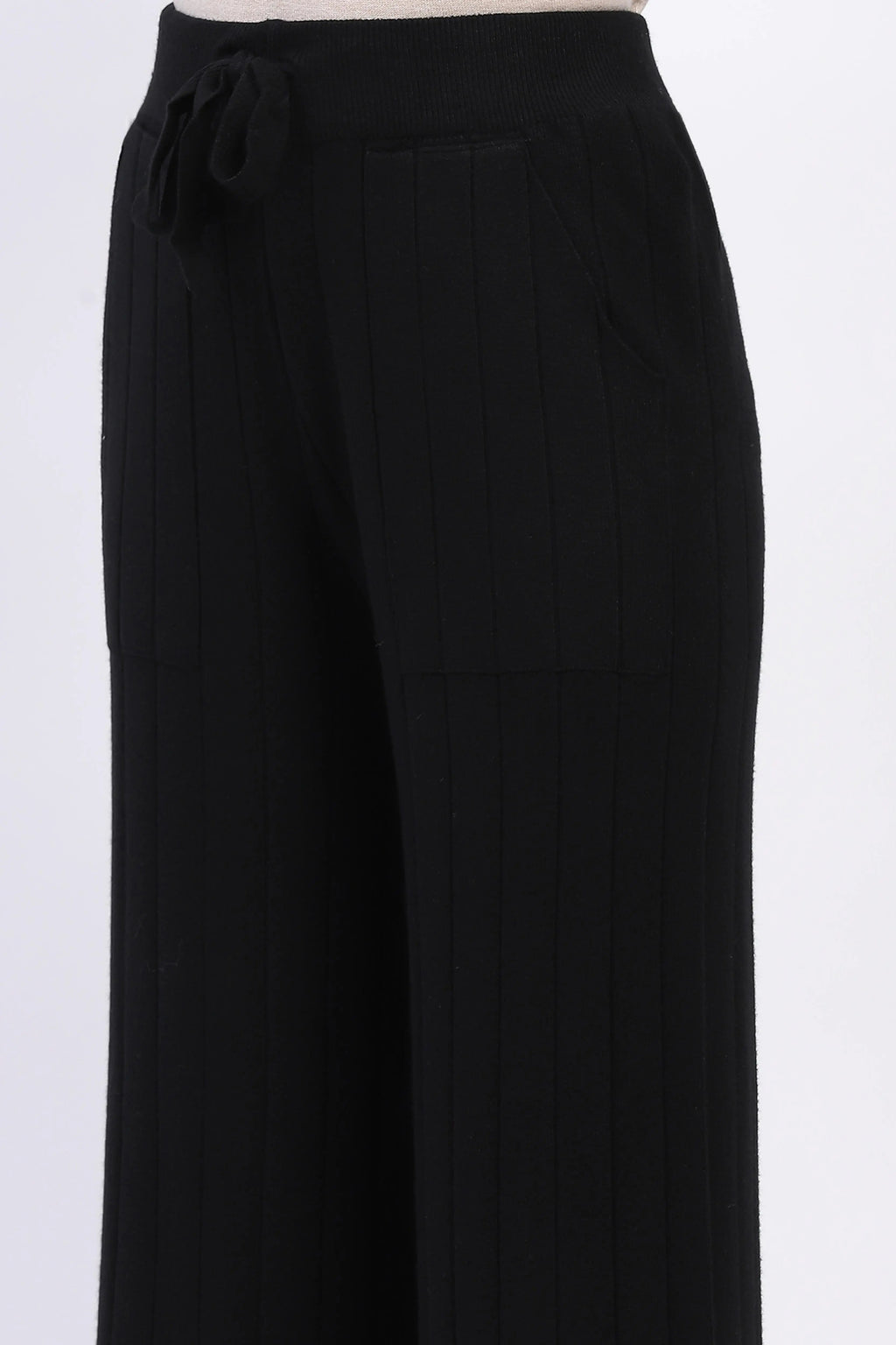 Effortless Winter Knit Pants