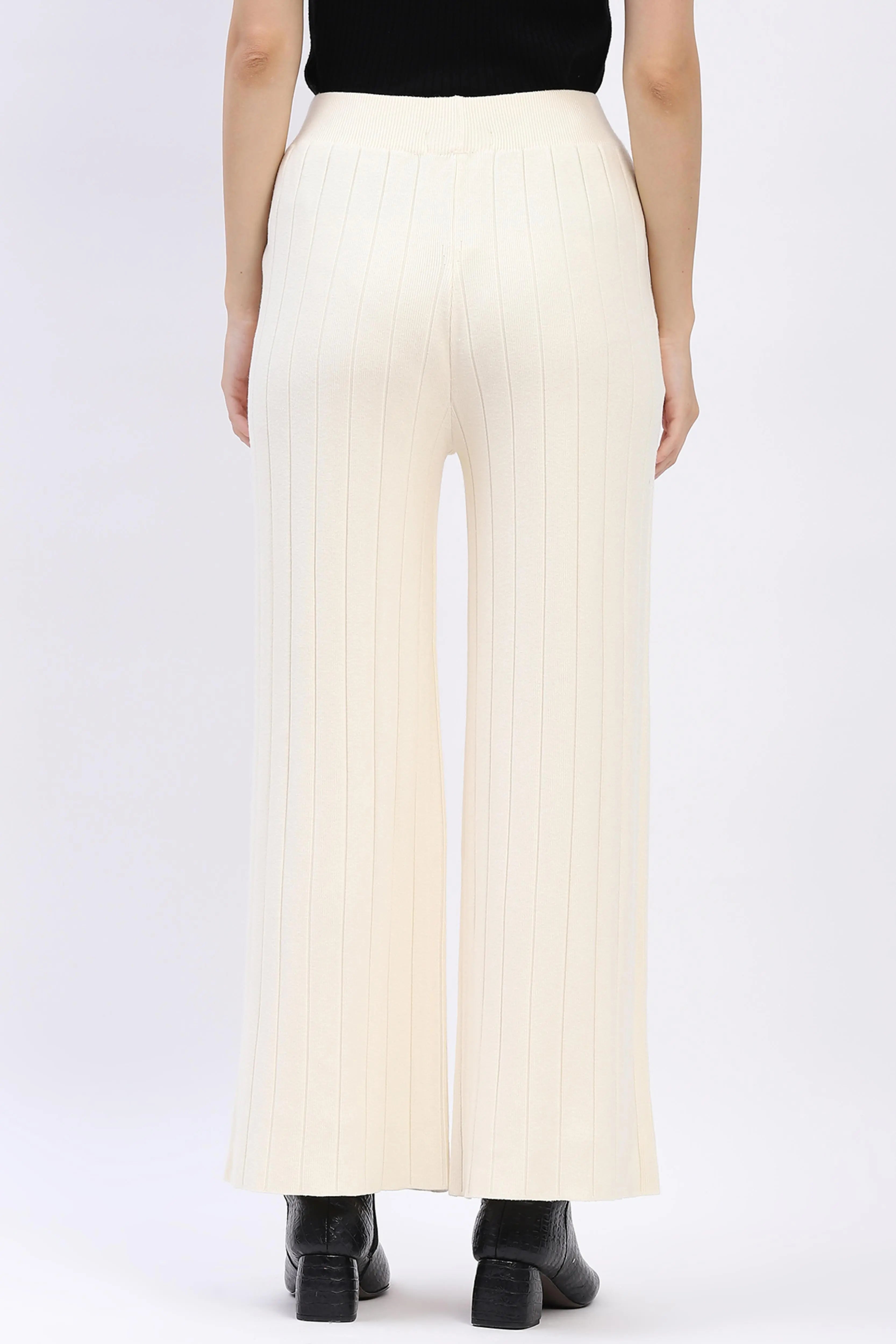 Effortless Winter Knit Pants