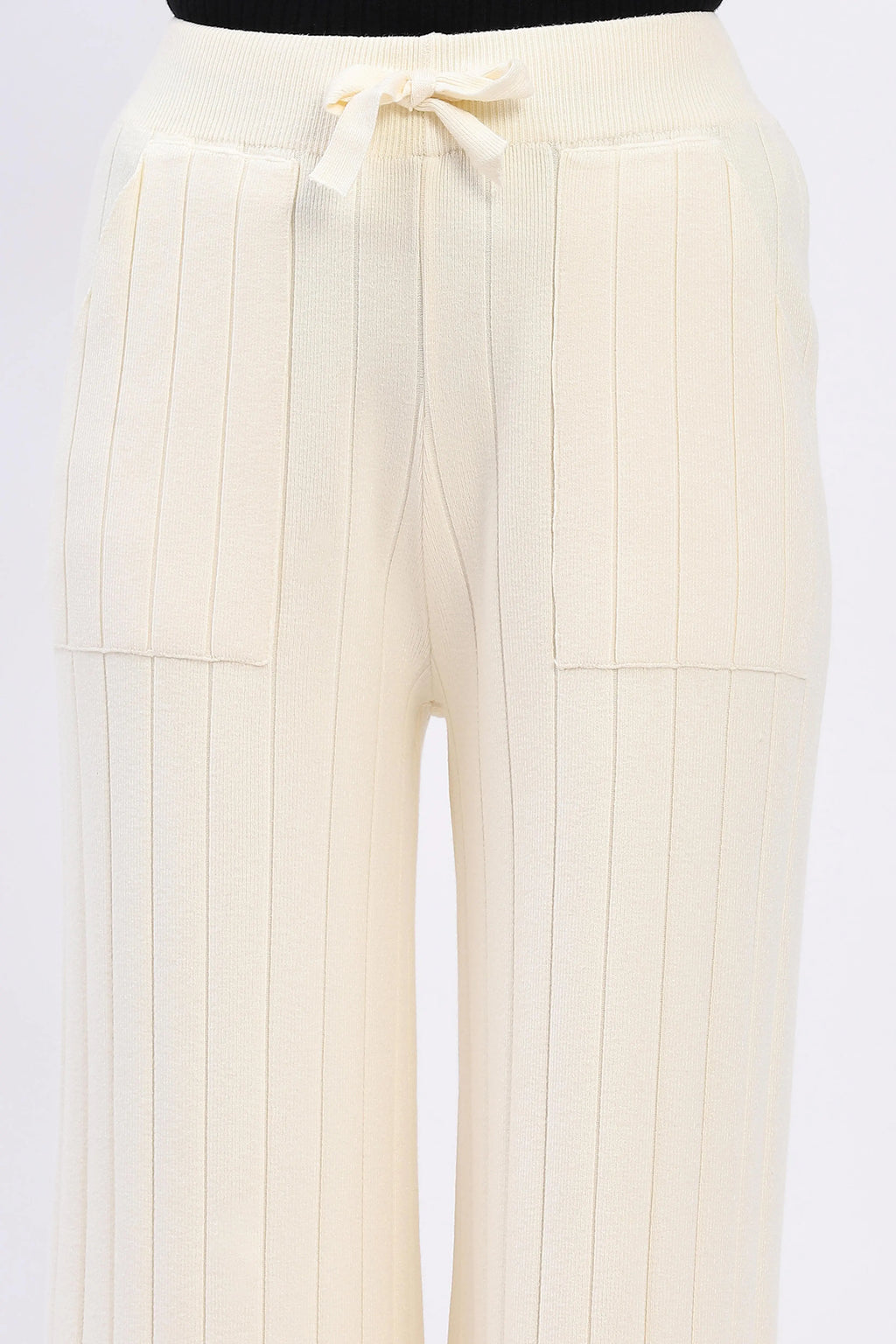 Effortless Winter Knit Pants