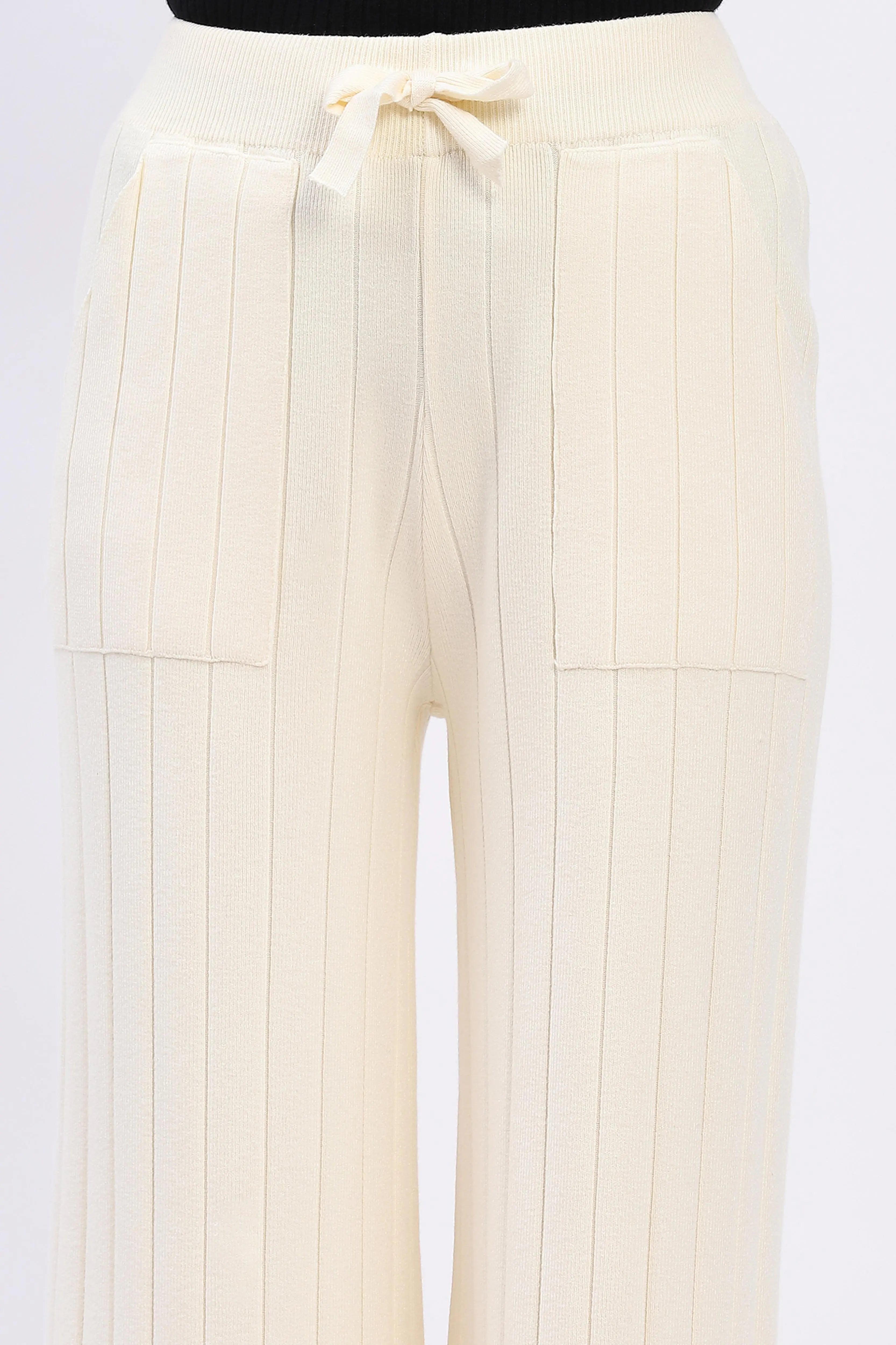 Effortless Winter Knit Pants