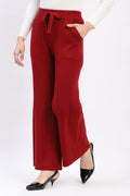 Effortless Winter Knit Pants