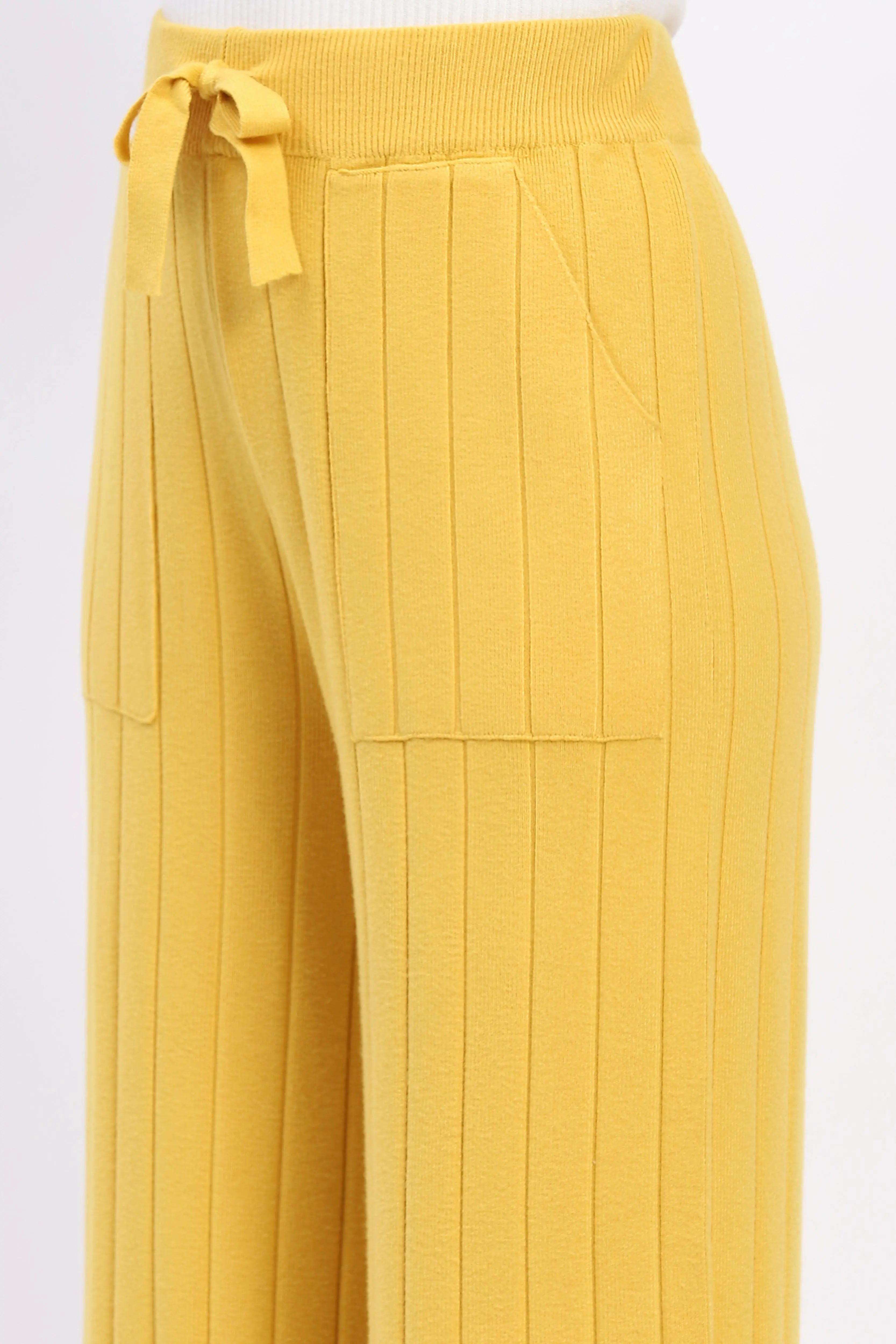 Effortless Winter Knit Pants