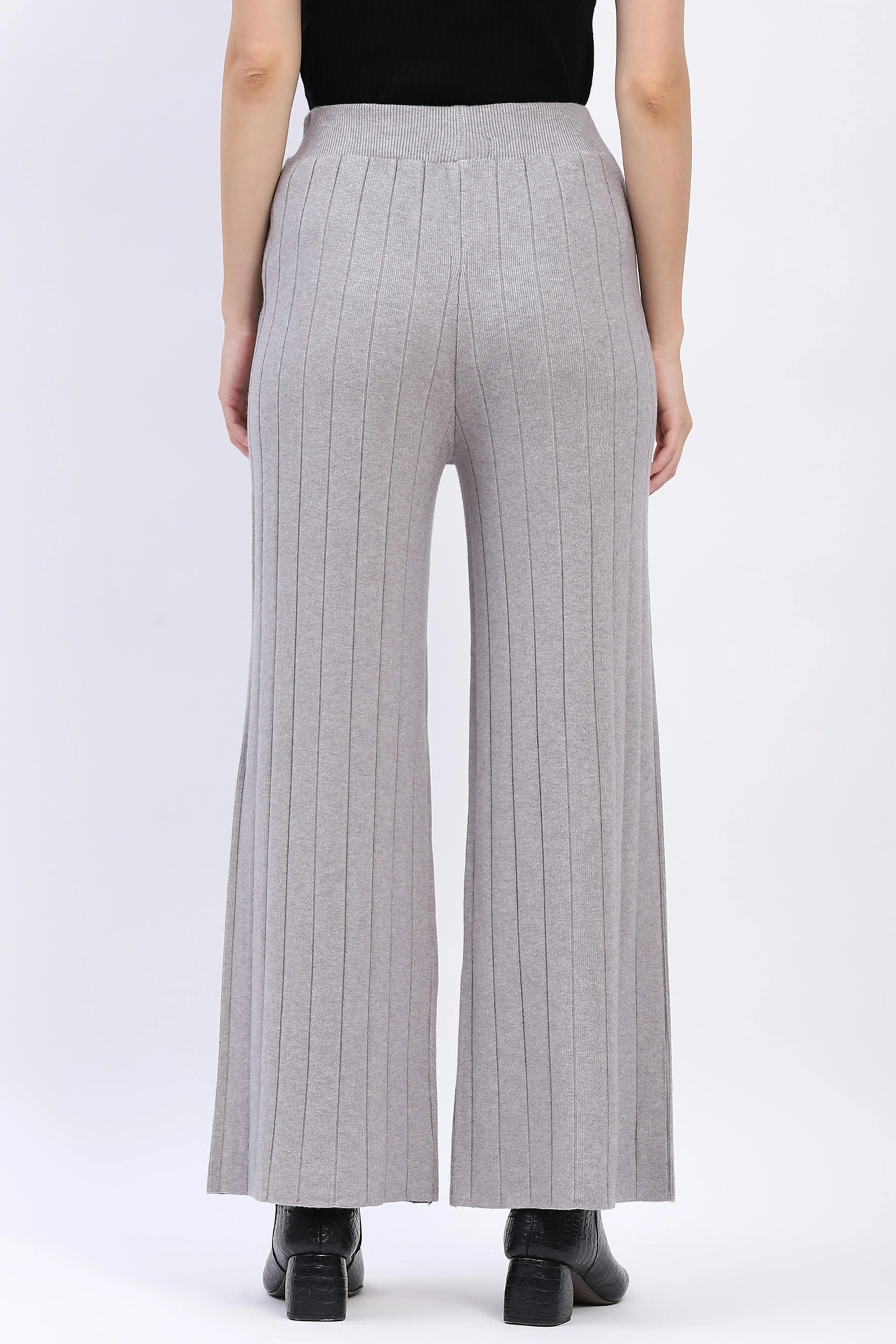 Effortless Winter Knit Pants