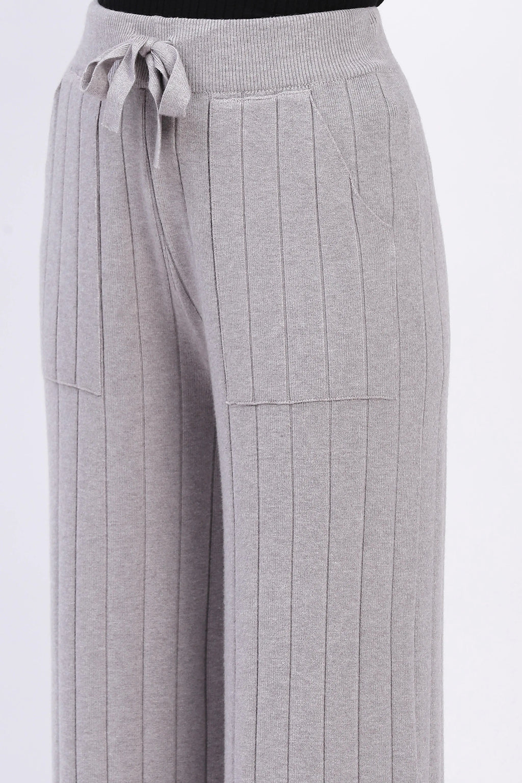Effortless Winter Knit Pants