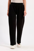 Black Straight Fit Lower