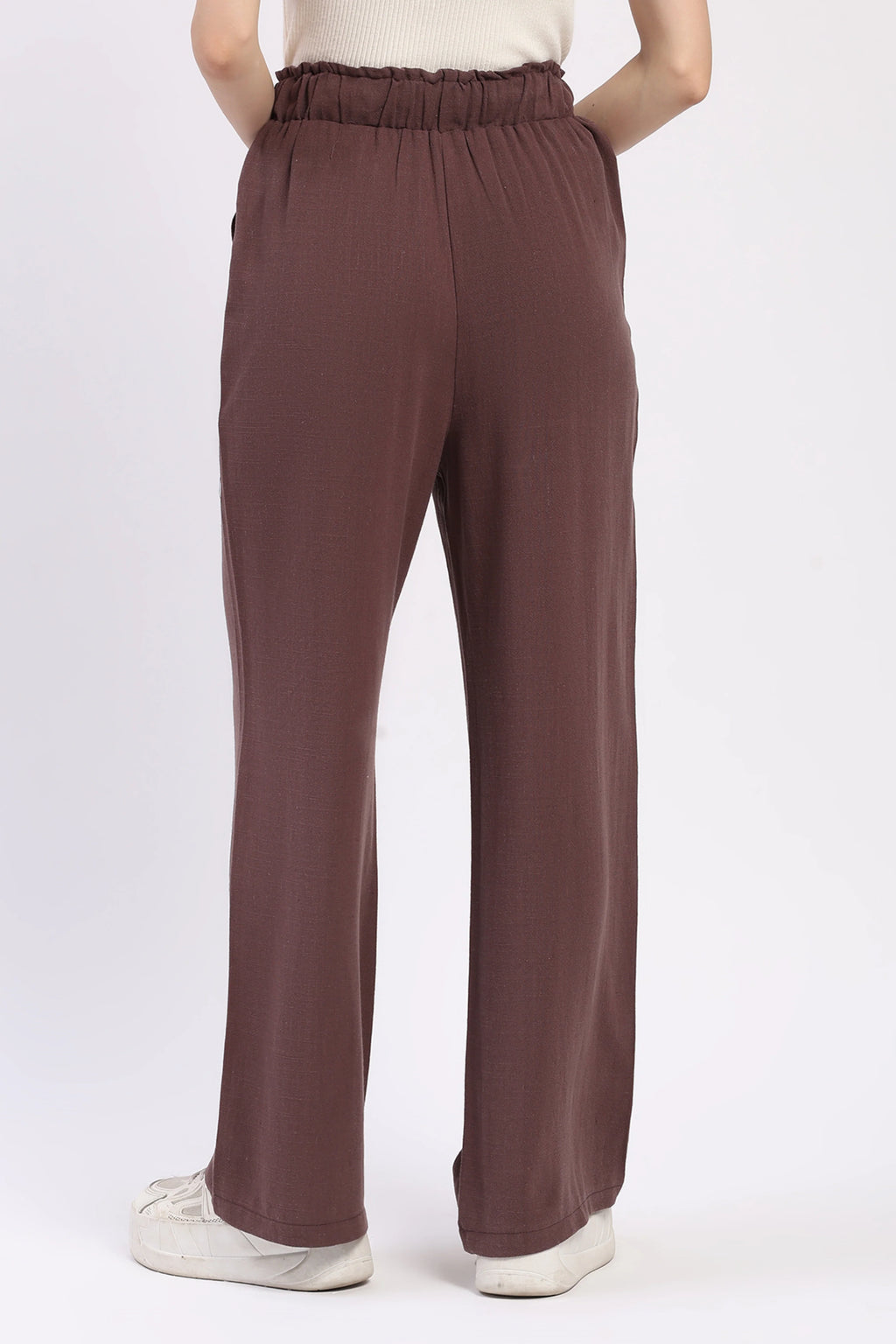 Coffee Cotton Linen Lower