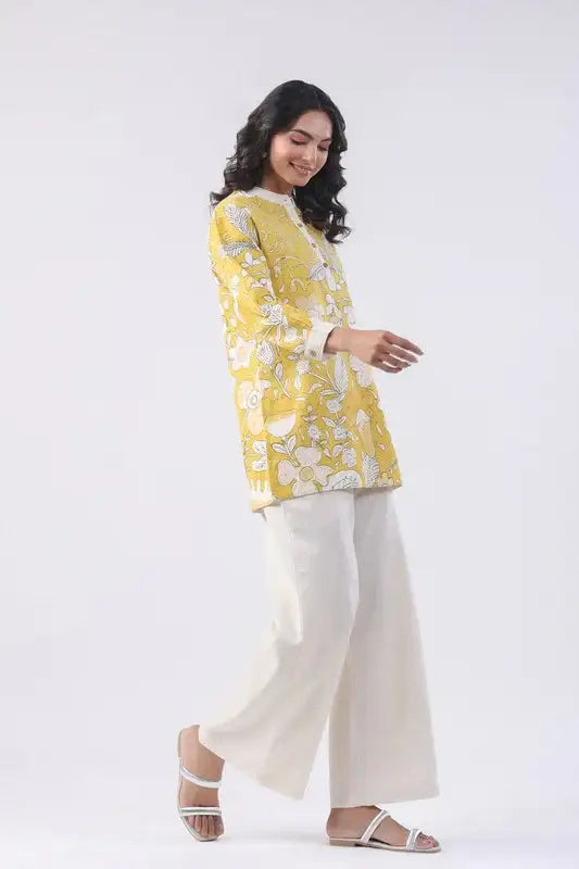 Citrus Bloom Cotton Flex Co-ord Set