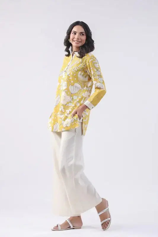 Citrus Bloom Cotton Flex Co-ord Set