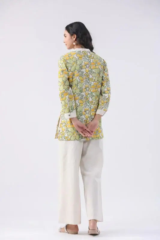Lush Citrus Cotton Flex Co-ord Set