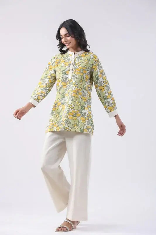 Lush Citrus Cotton Flex Co-ord Set