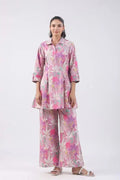 Deep Blush Cotton Co-ord Set