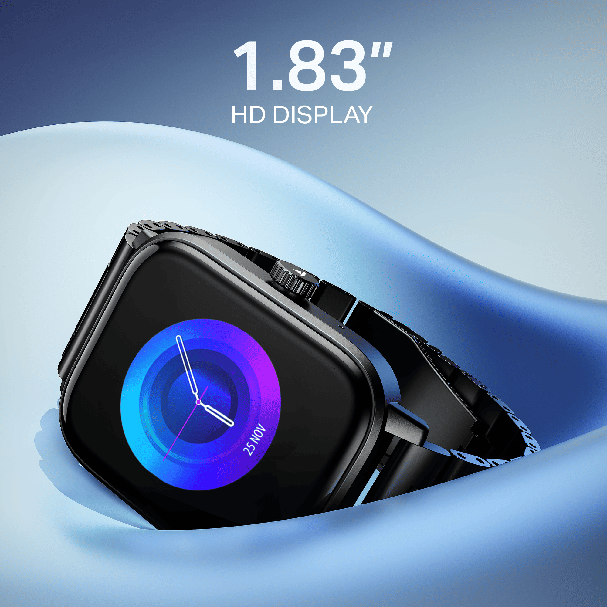 boAt Wave Astra Neo | Smartwatch with Bluetooth Calling, 1.83" HD Display, Health & Wellness Tracking