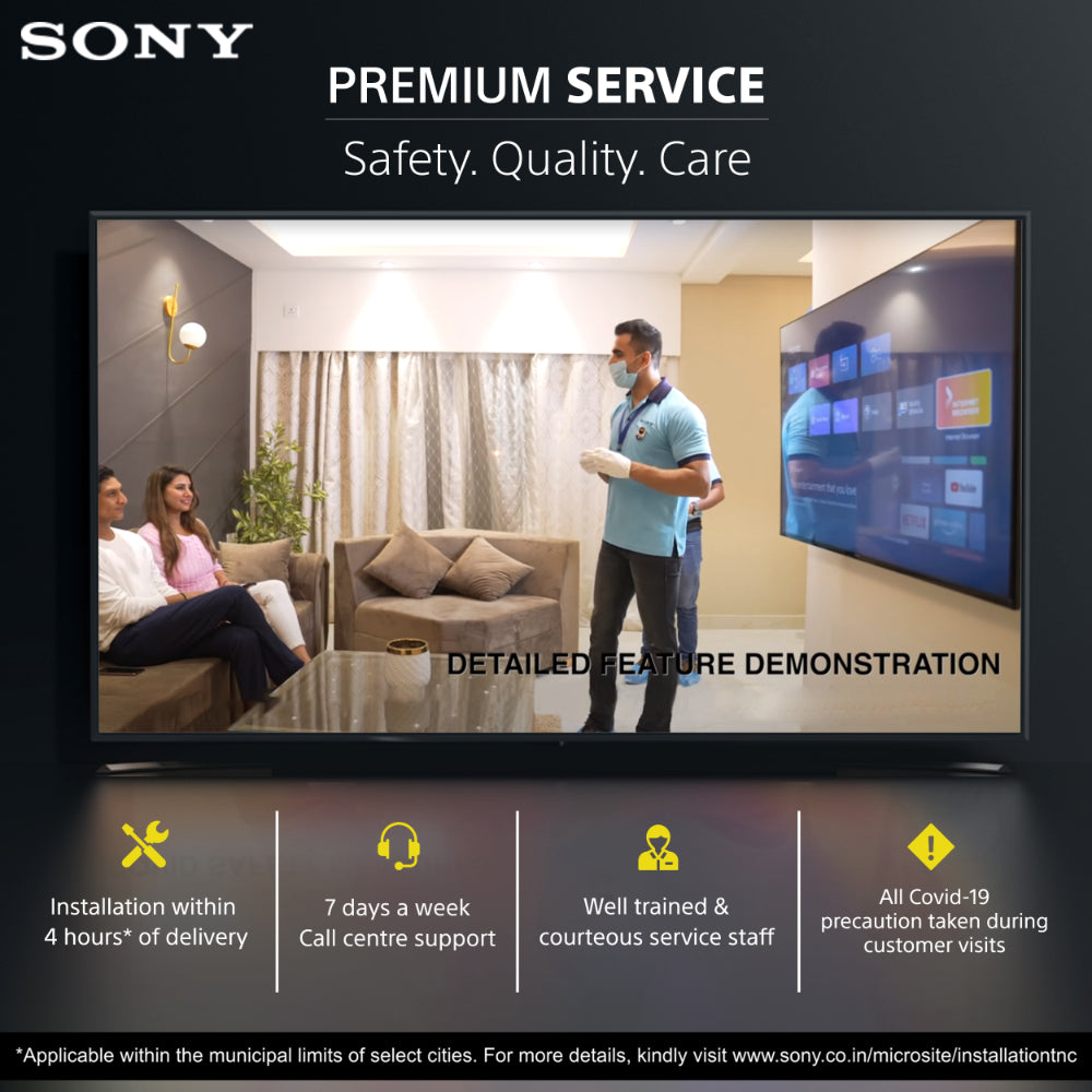 Sony Bravia 108 cm (43 inches) 4K Ultra HD Smart LED Google TV KD-43X70L (Black)