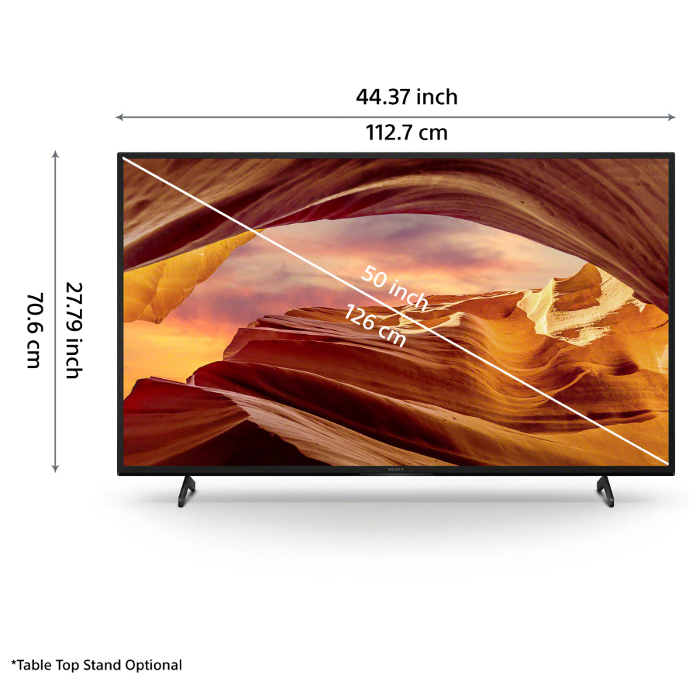Sony Bravia 108 cm (43 inches) 4K Ultra HD Smart LED Google TV KD-43X70L (Black)