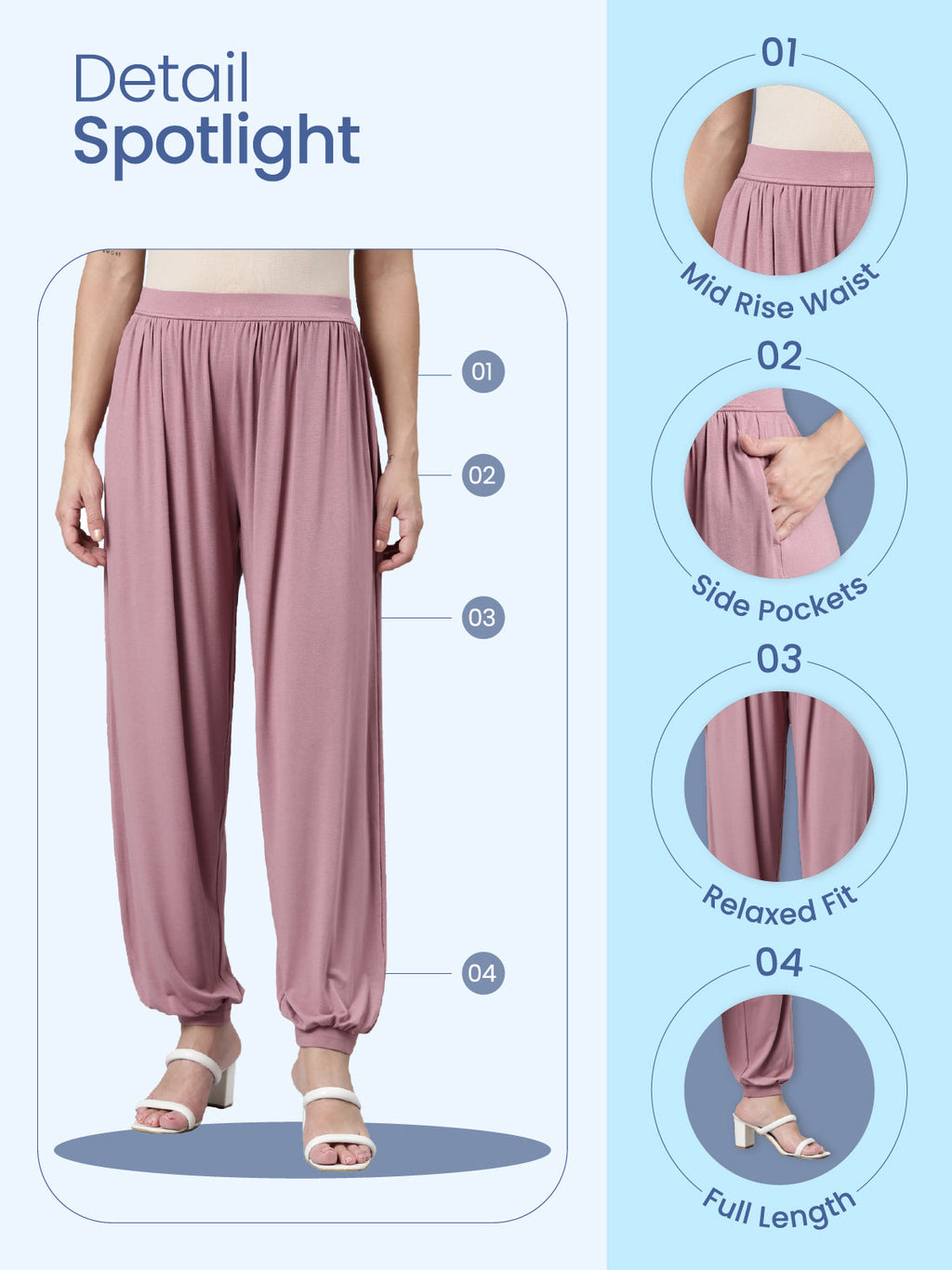 Black Viscose Stretch Harems