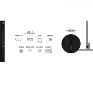 TCL (115C7K) 115-Inch 4K QD-Mini LED Google TV | 144Hz | Dolby Vision | Onkyo Audio | 2025 Model