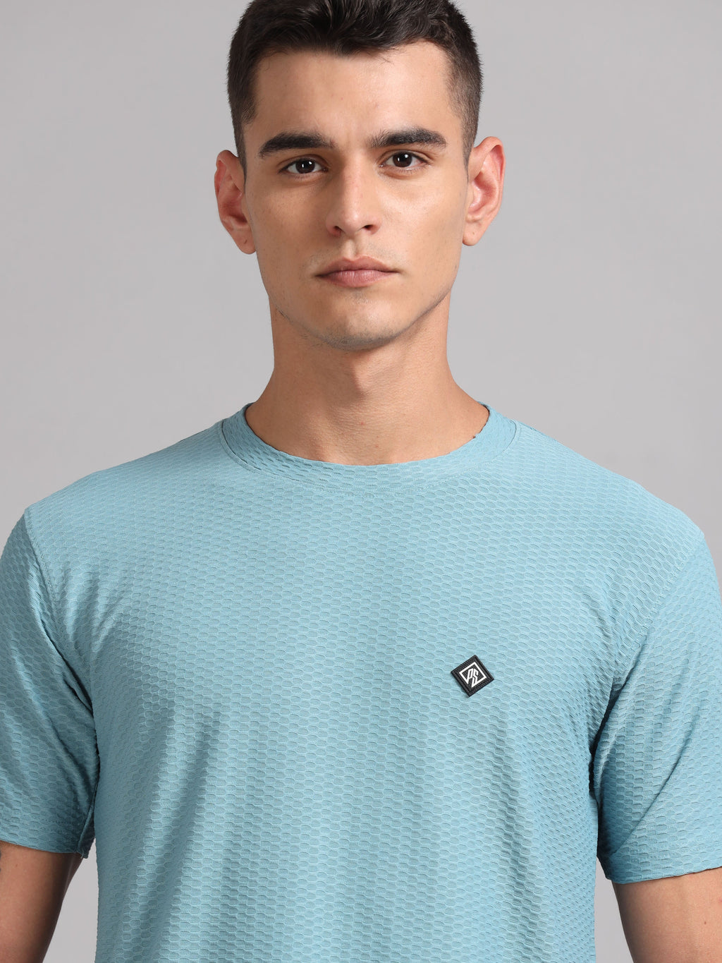 Men Whirl Tex Blue T-Shirt