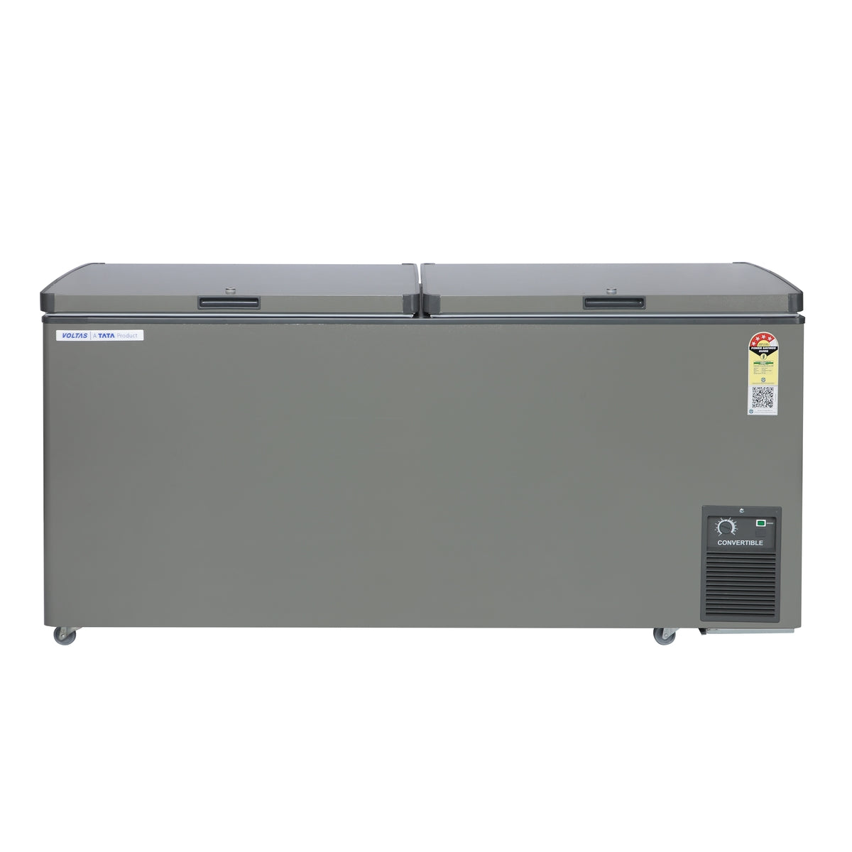 Voltas Hard Top Convertible - Double Door 421 Litres, 4 Star