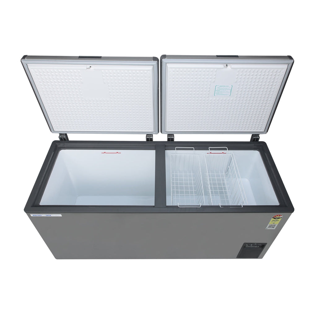 Voltas Hard Top Convertible - Double Door 421 Litres, 4 Star