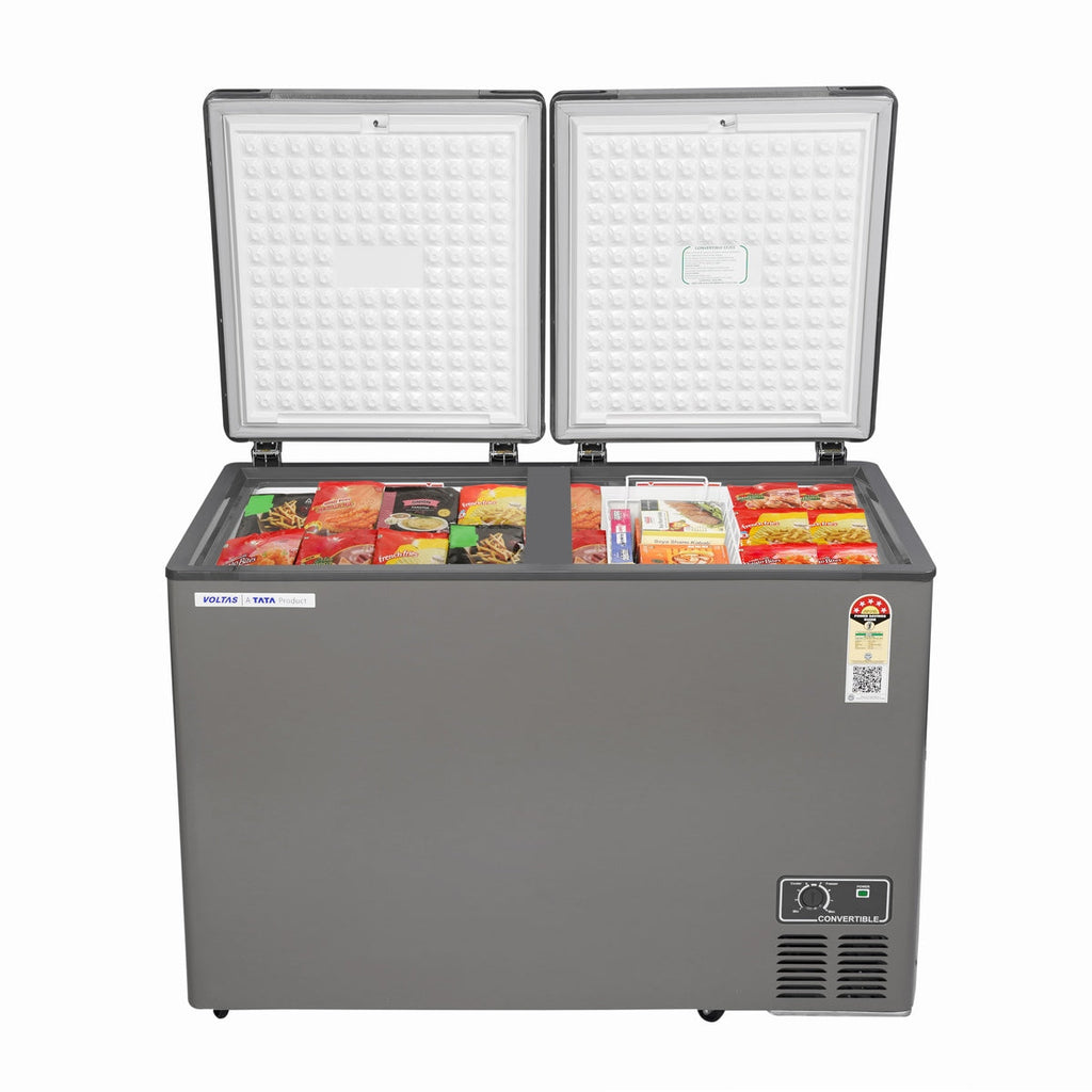 Voltas Hard Top Convertible - Double Door 345 Litres, 5 Star
