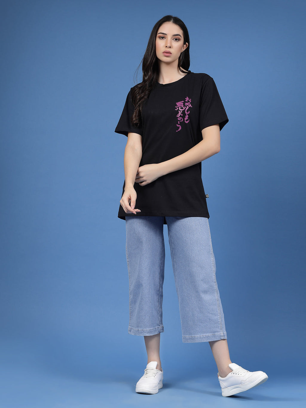 Men Printed Oversized Half Sleeves Round Neck Cotton Tees