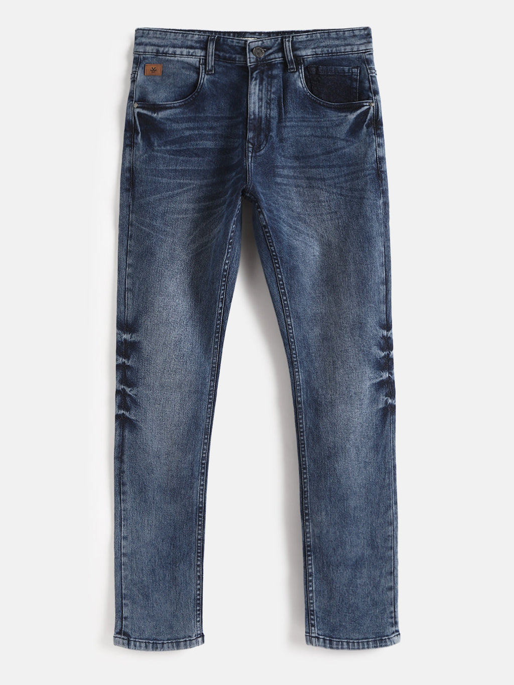 Faded Slim Fit Jeans | Blue