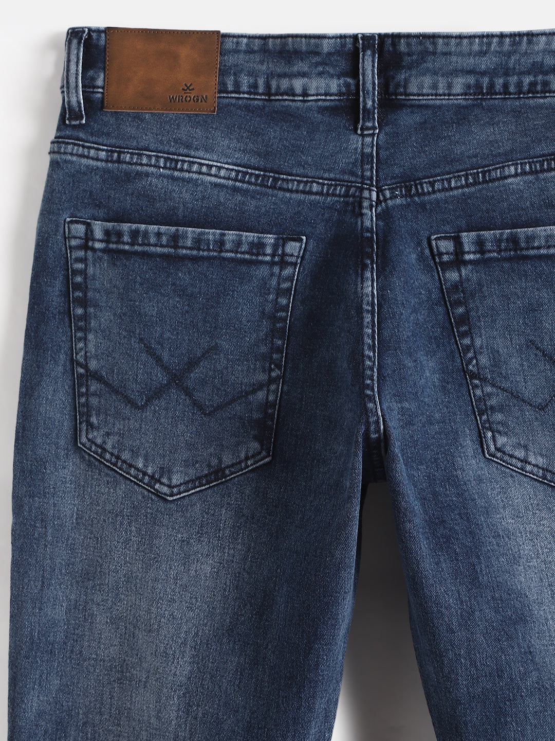 Faded Slim Fit Jeans | Blue