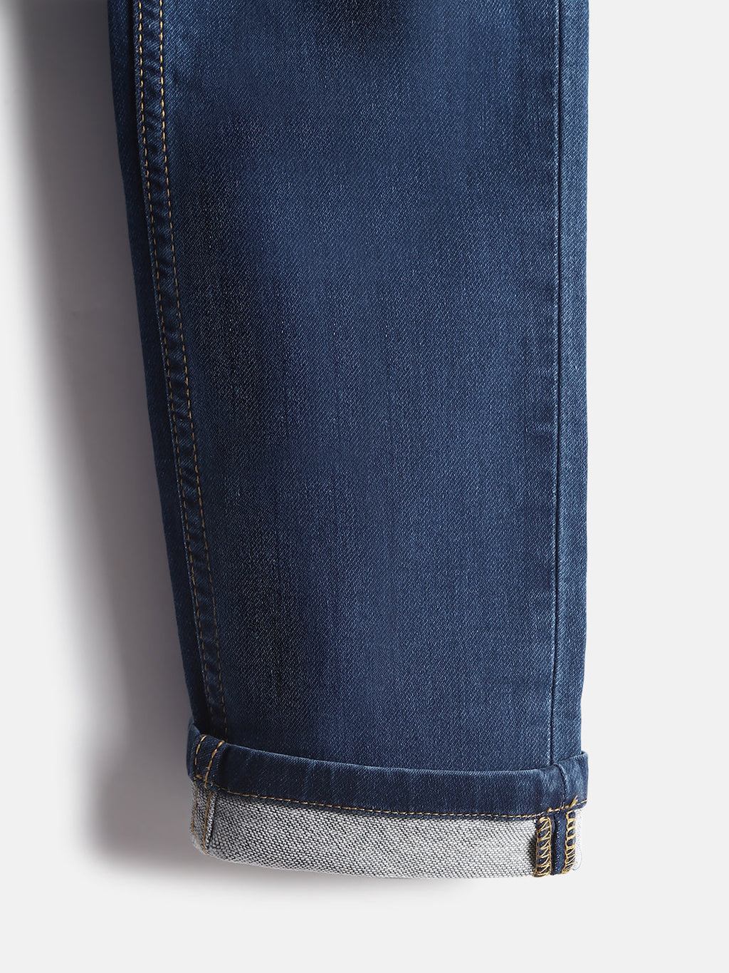 Light Fade Slim Tapered Jeans | Dark Blue