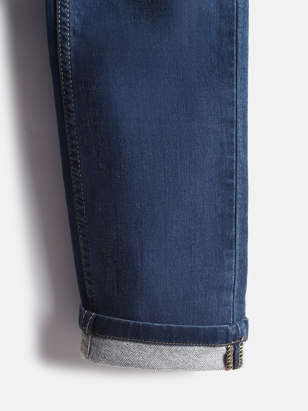 Light Fade Slim Tapered Jeans | Dark Blue