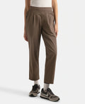 Super Combed Cotton Regular Fit Hybrid Pants - Dark Khaki