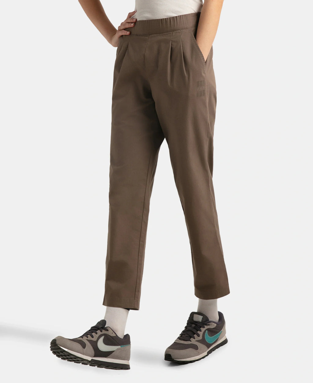 Super Combed Cotton Regular Fit Hybrid Pants - Dark Khaki
