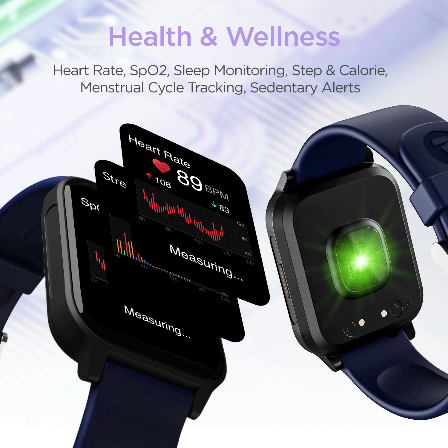 boAt Storm Connect Plus | 1.91" (4.85 cm) Biggest Display Smart Watch, BT Calling, ENx™ Algorithm, Bilingual, 100+ Sports Mode