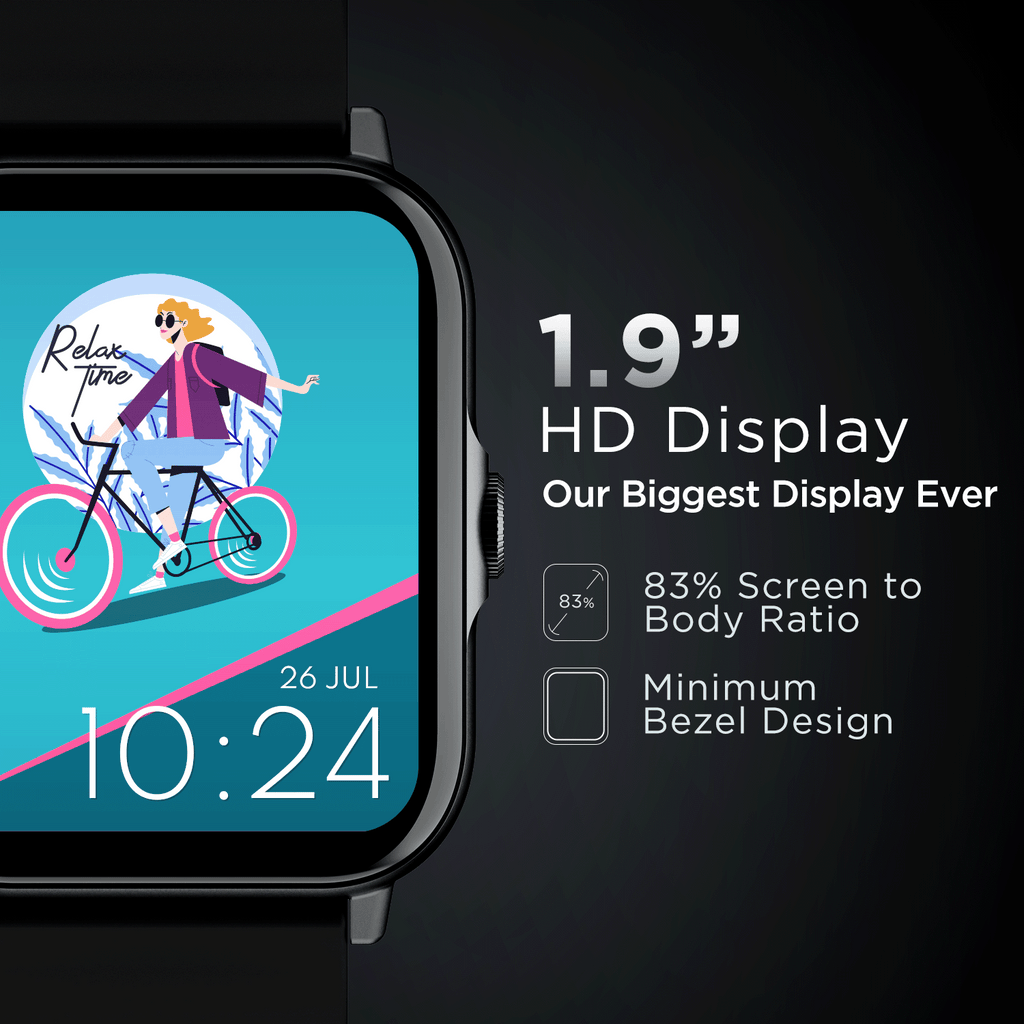 boAt Wave Ultima Max | Premium Smartwatch 15 Days Battery Life, 100+ Watch Faces, 25+ Sports Mode
