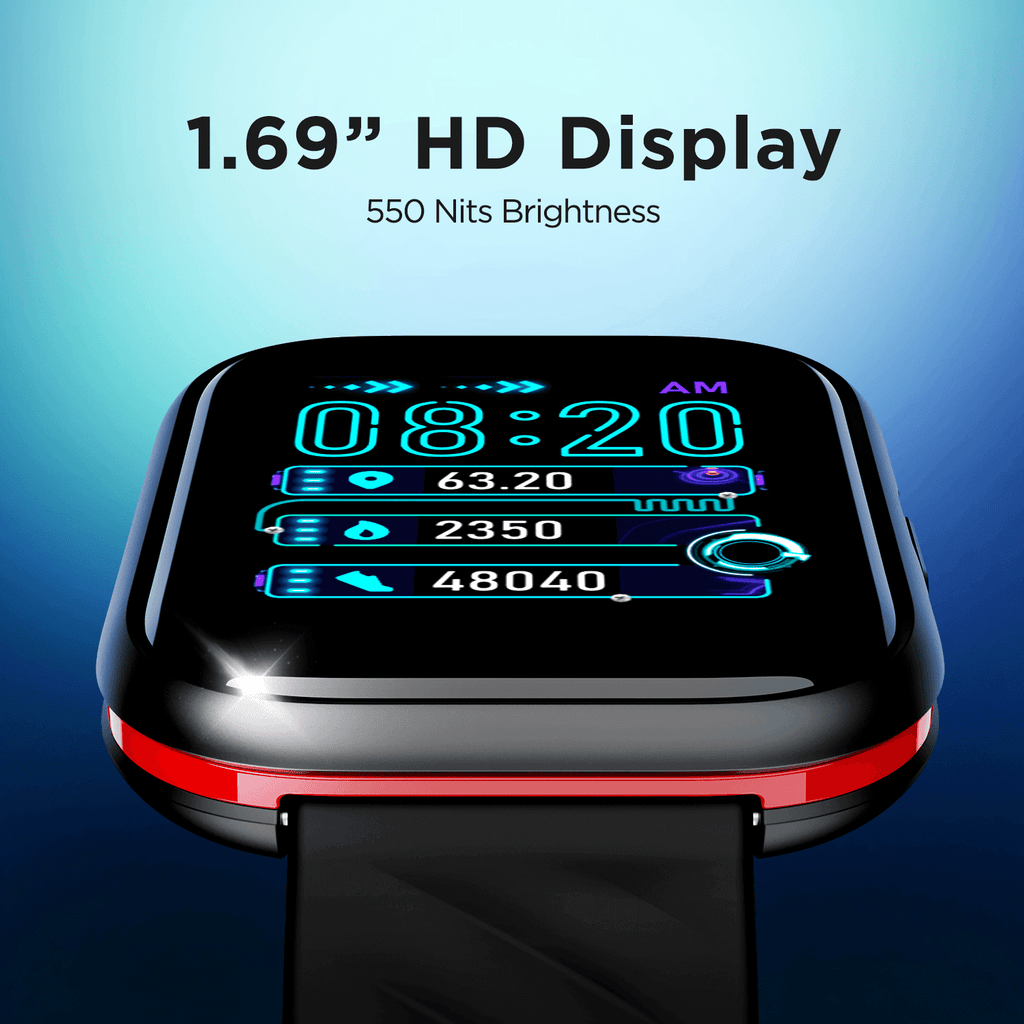 boAt Xtend‌ Sport | Fitness Smart Watch for Men & Women with 1.69” (4.29 cm) HD Display, 700+ Active Modes, Multiple Watch Faces