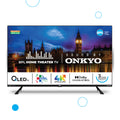 BPL 139.7 cm (55 inch) Onkyo Home Theatre QLED TV, Black, 55QF5540