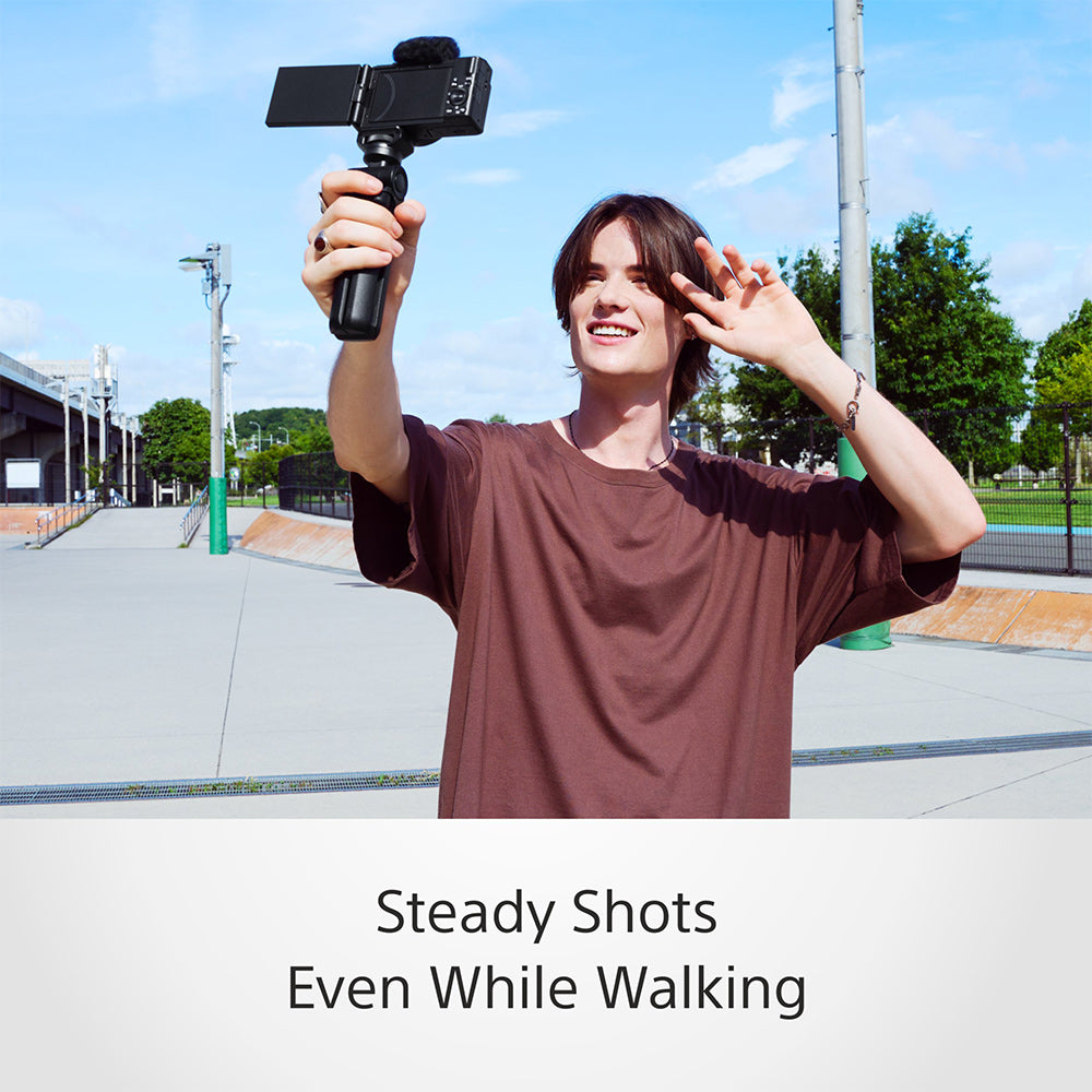 Sony ZV-1F Vlog Camera for Content Creators and Vloggers with Ultra-wide 20mm Prime Lens | Soft Skin Feature | Bokeh | Creative Look | Active Mode Stabilisation