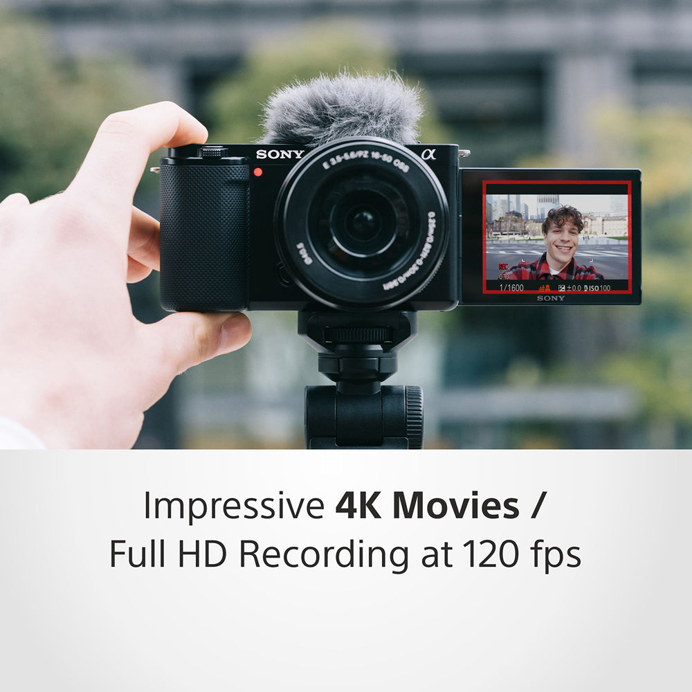 Sony Camera ZV-E10L E-Mount APS-C Camera | 24.2 MP Vlog  Mirrorless Camera with 16 - 50 mm lens, 11 FPS, 4K/24p