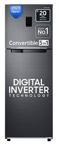 SAMSUNG 322 L Frost Free Double Door 2 Star Convertible Refrigerator  with Digital Inverter, Convertible 5-in-1 and Display (Touched Up)