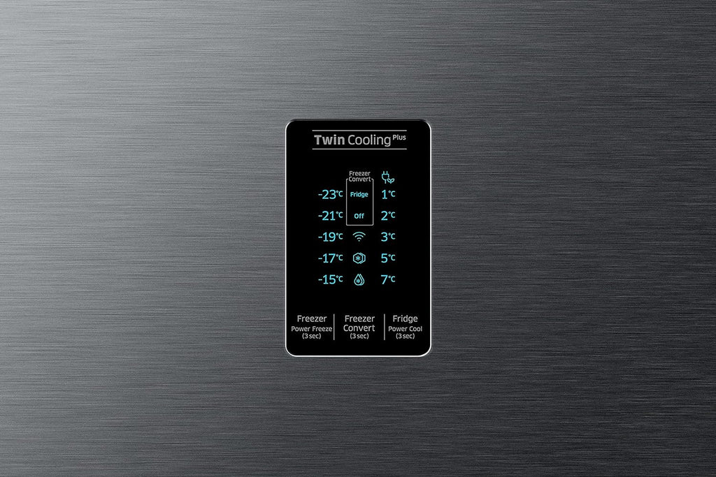 SAMSUNG 322 L Frost Free Double Door 2 Star Convertible Refrigerator  with Digital Inverter, Convertible 5-in-1 and Display (Touched Up)