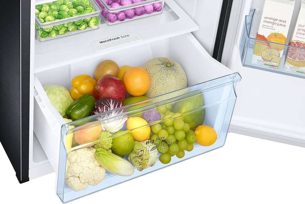 SAMSUNG 322 L Frost Free Double Door 2 Star Convertible Refrigerator  with Digital Inverter, Convertible 5-in-1 and Display (Touched Up)