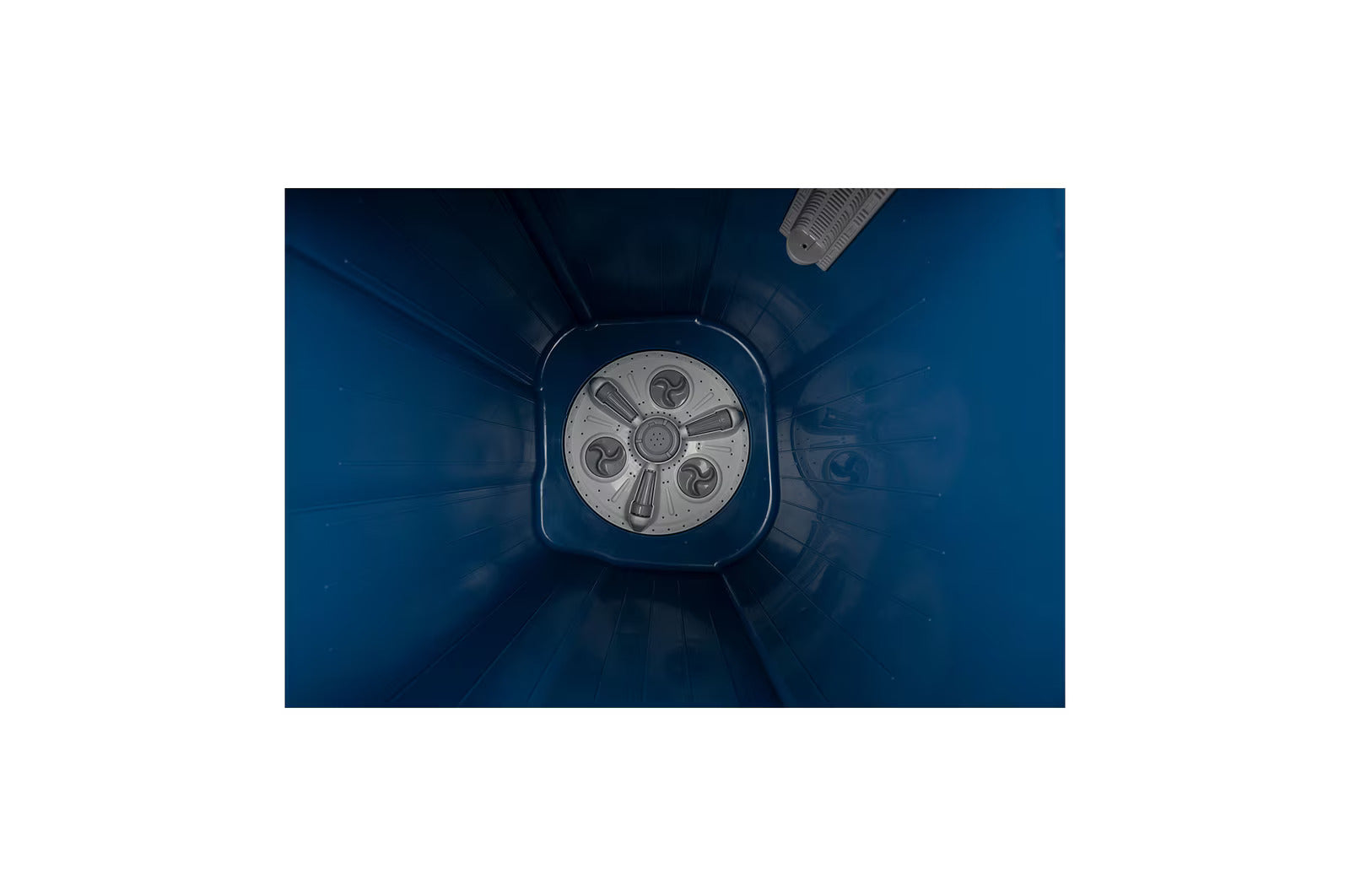 LG 8Kg Semi Automatic Top Load Washing Machine, Roller Jet Pulsator + Soak, Dark Blue P8015SBAZ