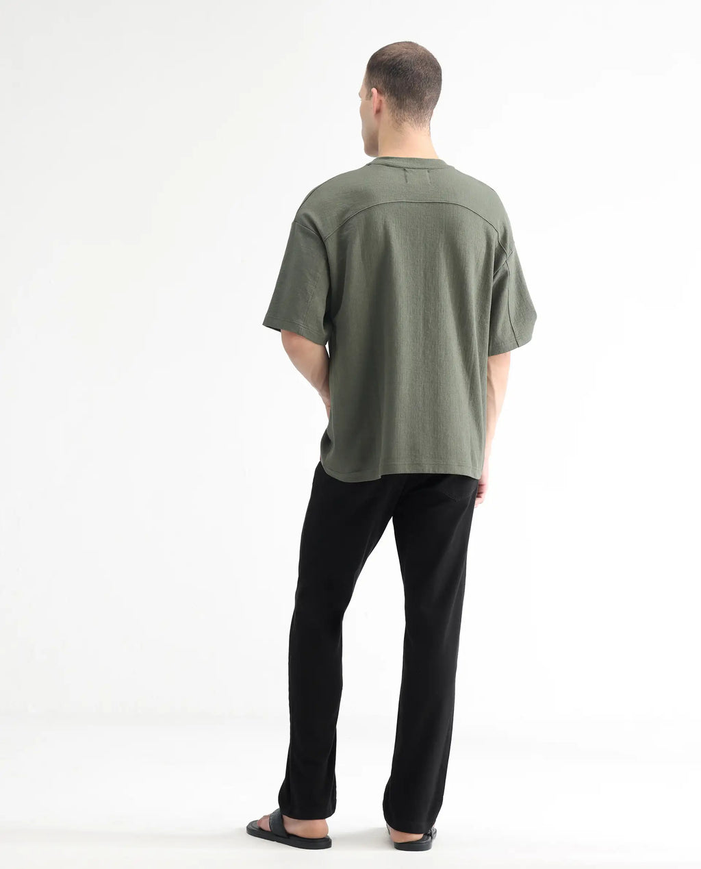 Rare Rabbit Men's Belarus Black Cotton Plain Hawk Slim Fit Jeans
